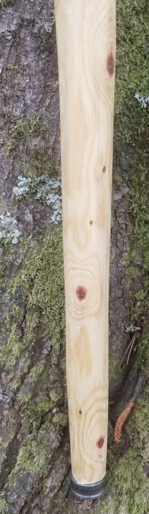 Hand Carved Cedar Walking Stick
