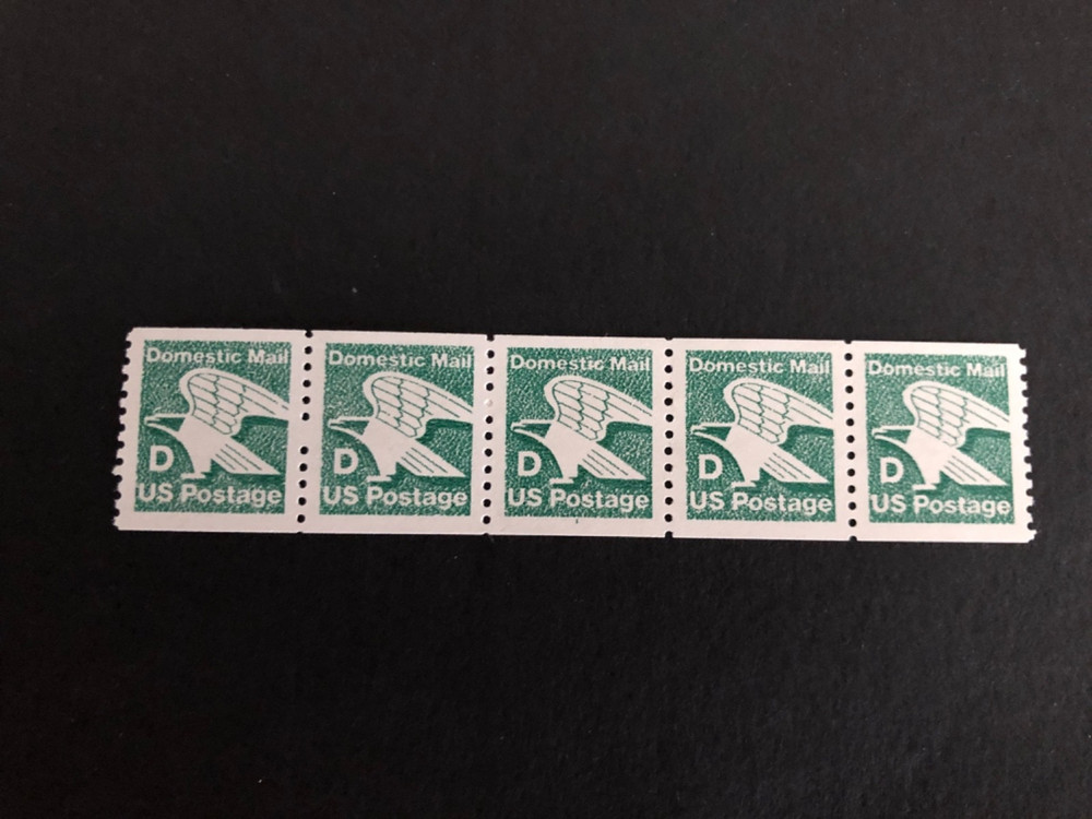 U.S. Stamps, Scott # 2112, PNC5 # 1, (22c) Eagle, MNH