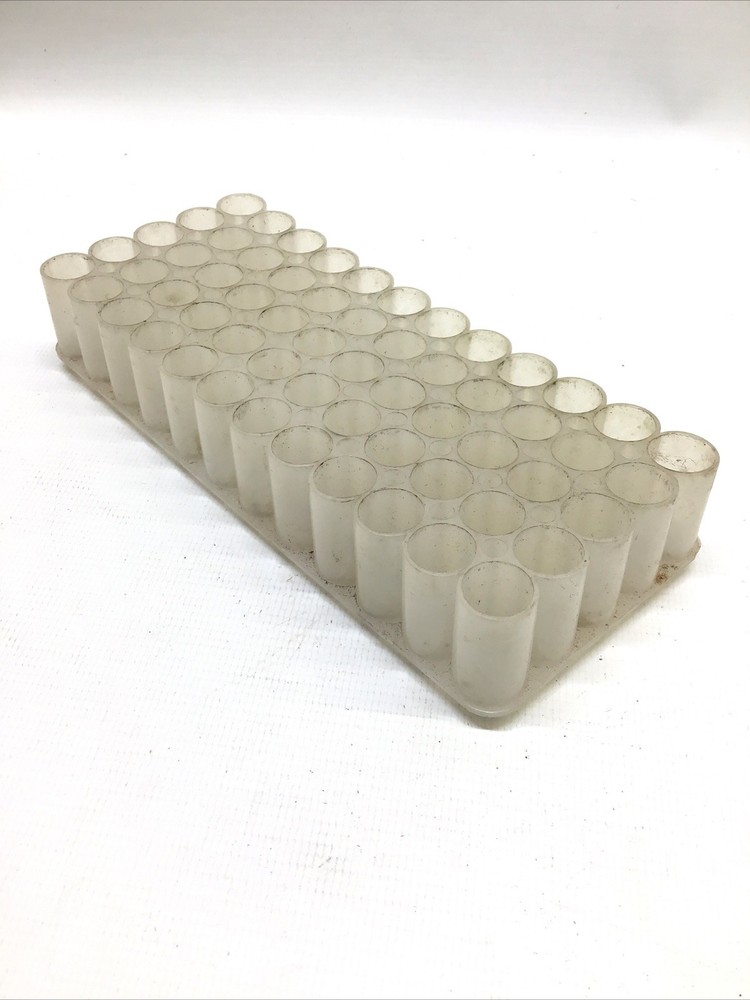 Vintage Herter’s Reloading (60) Round Shell Holder Tray White