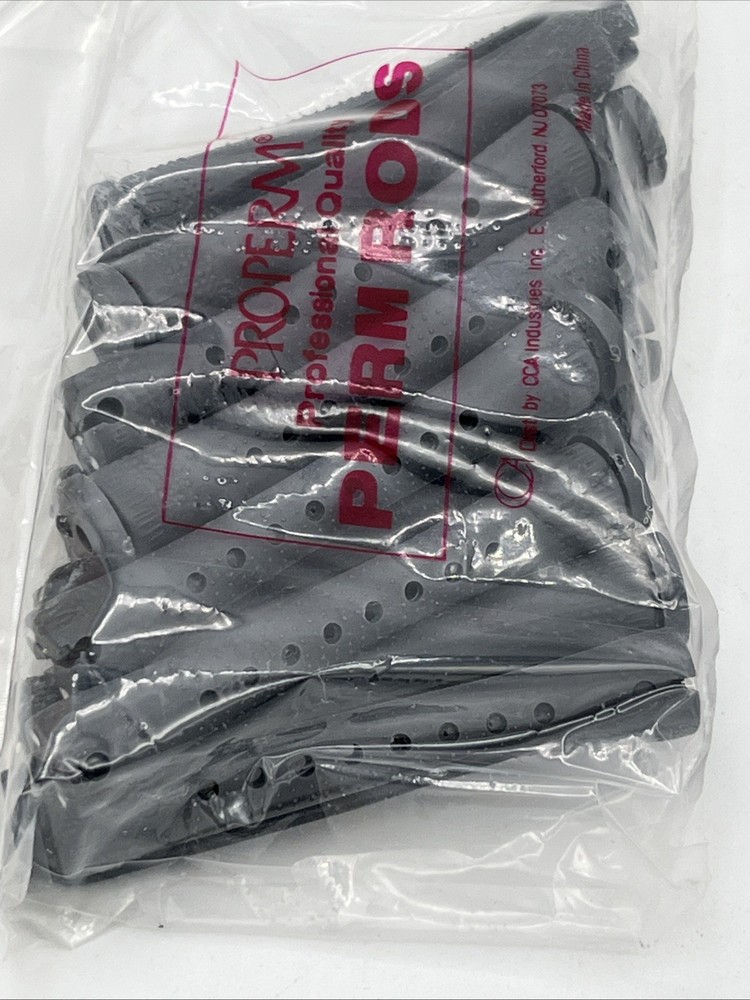 Pro Perm Medium Rods Kit #2 - 24 Salon Perm Rods Curlers Granniecore READ
