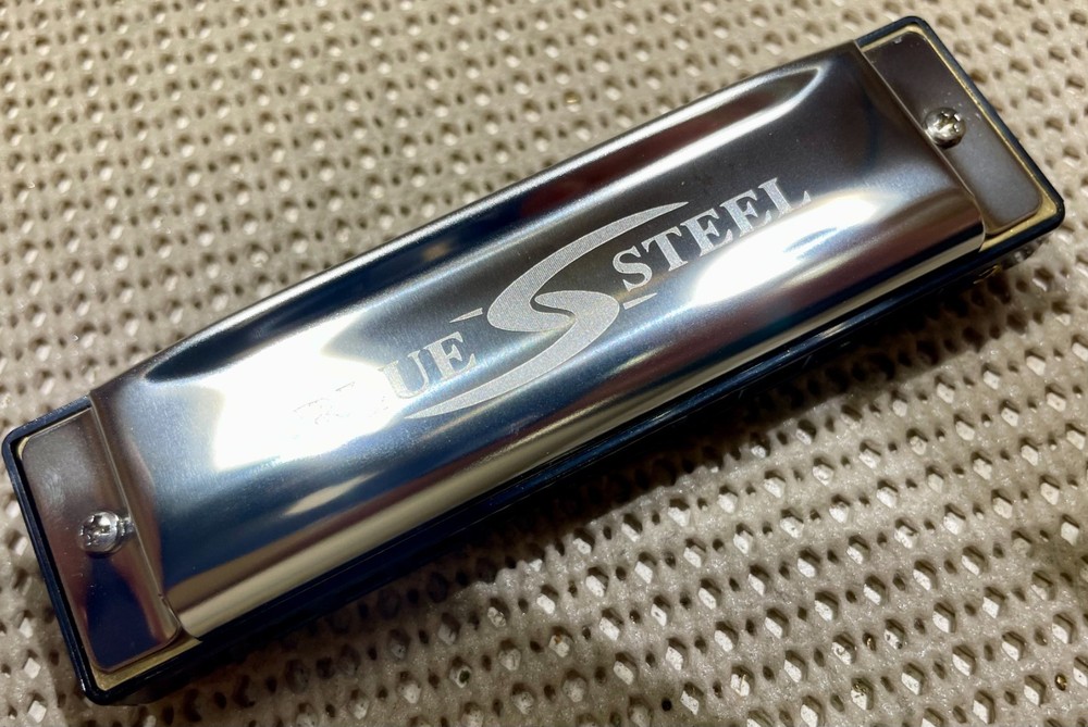 Harmonica Bushman Blue Steel, various keys