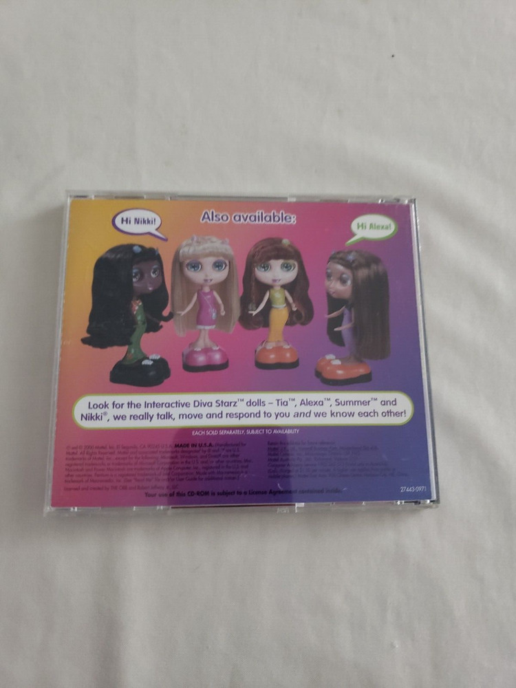 Diva Starz CD-ROM (Windows/Mac, 2001)