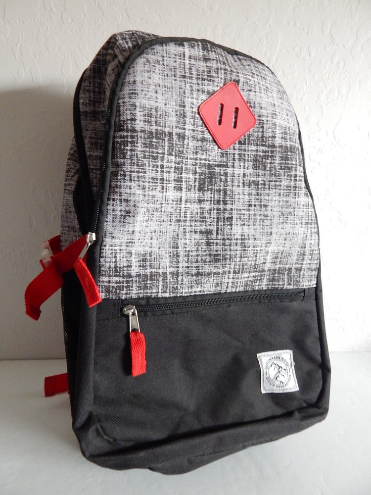 MOUNTAIN EDGE BACKPACK - 100% Polyester - Multi Pocket 16x12x6.5
