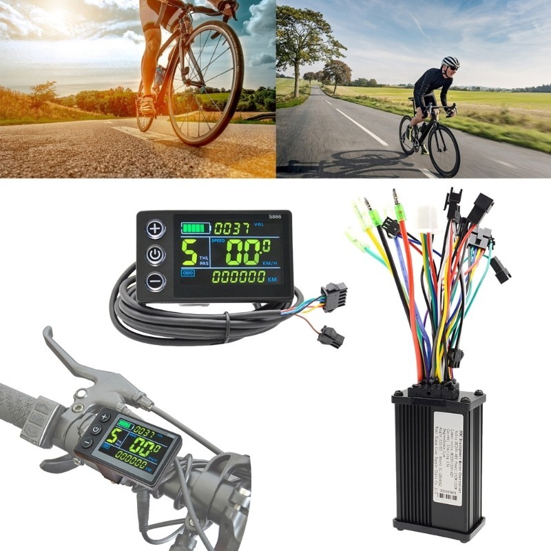 Brushless Motor Controller Sine Waves Motor Speed Controller with LCD Display