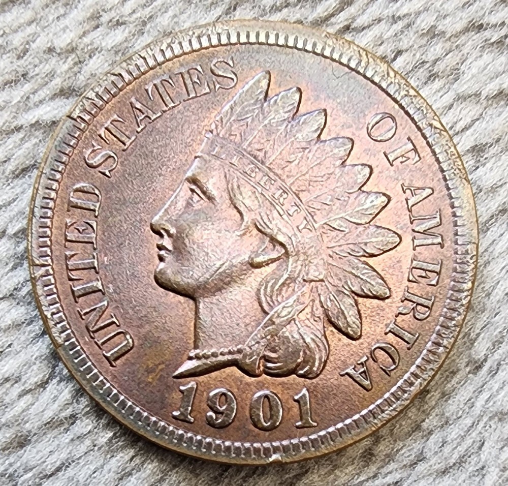 1901 Indian Head Cent.