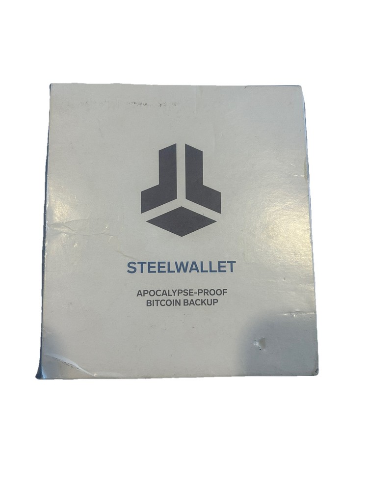 STEELWALLET Shift Cryptosteel Seed Backup Heavy Duty Everlasting Wallet