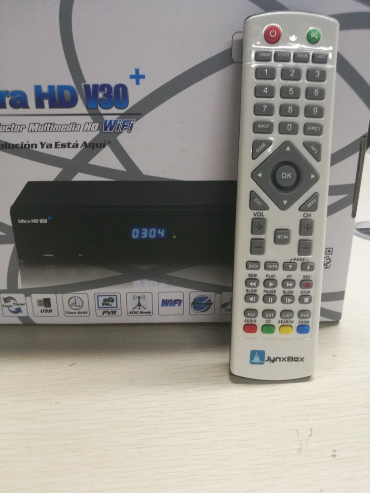 Remote Control for Satellite Receiver Jynx box DVB-S2 V30