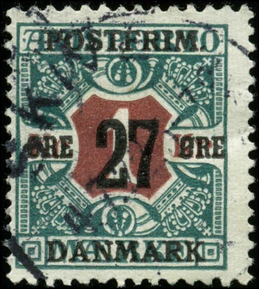 Denmark Scott #154 Used