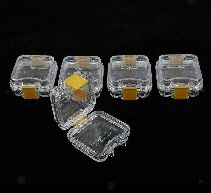 1x Dental Complete Denture Protector Storage Box False Teeth Case Retainer Clear