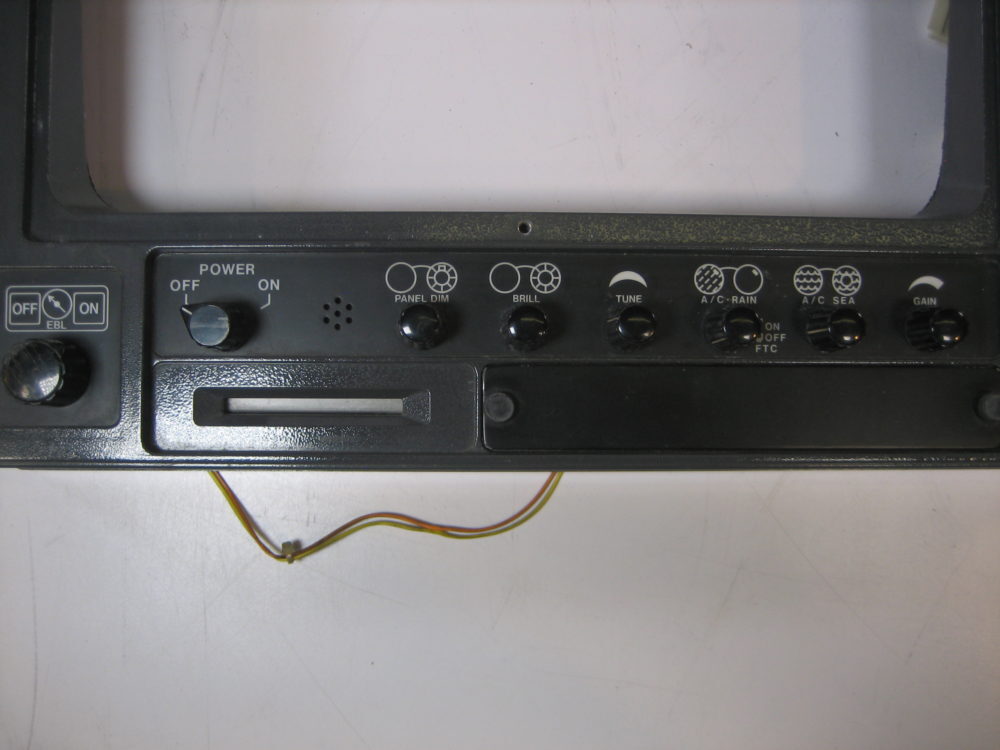 Furuno Complete Front Bezel Keypad Panel for CRT FR-1510DS TESTED