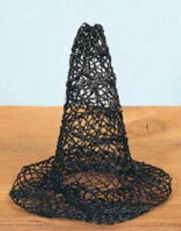 Darice DIY Crafts Abaca Witch Hat 6 In