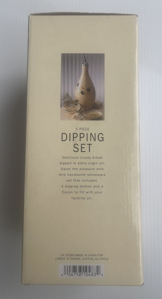 Linens 'n Things Five Piece Dipping Set—NIB