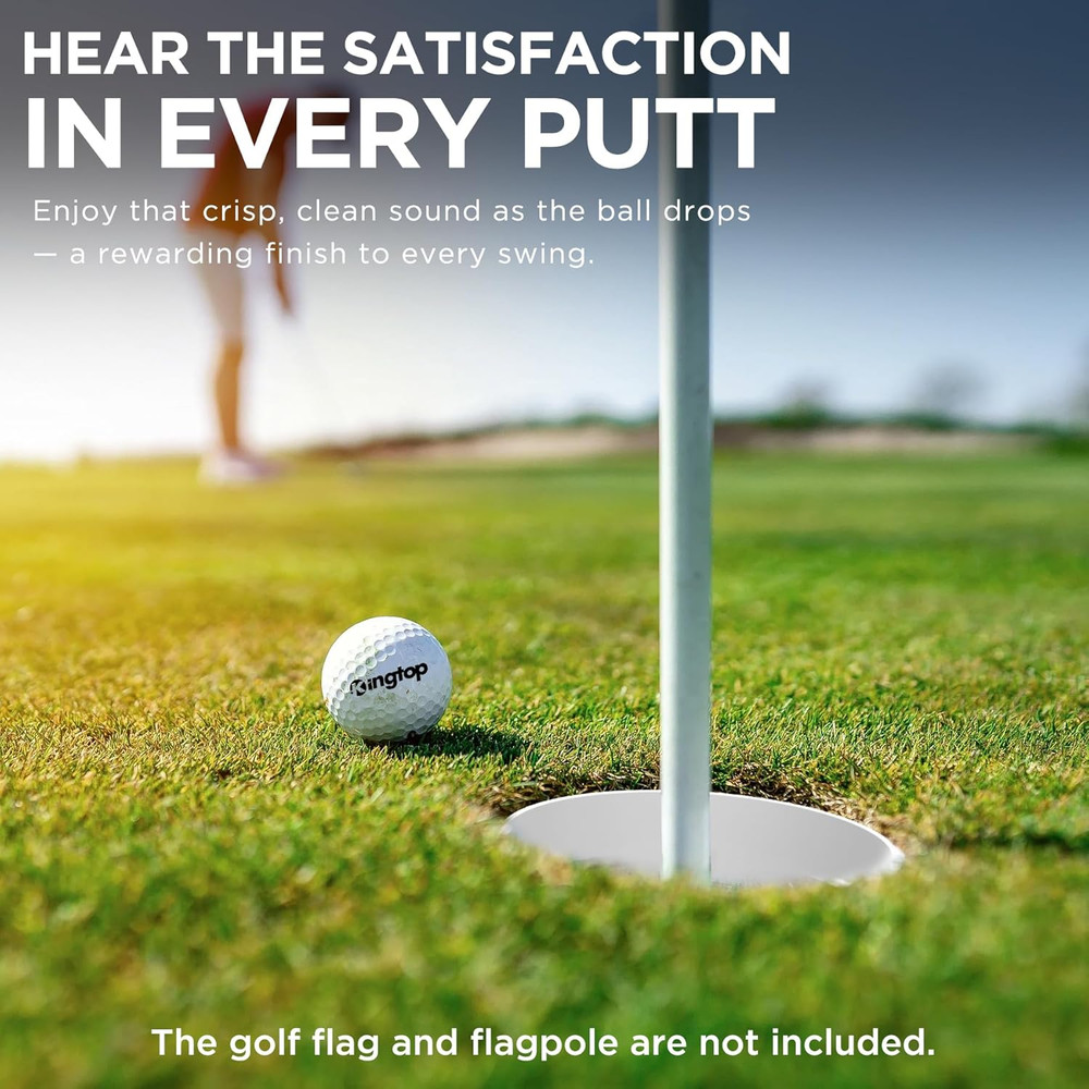 Golf Hole Cup – Fit PGA/USGA Regulations, Golf Accessories for Backyard Practice