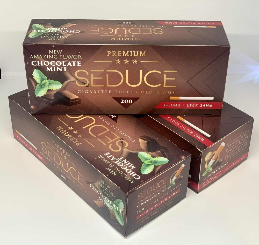 cigarette filter tips 1000 chocolate mint