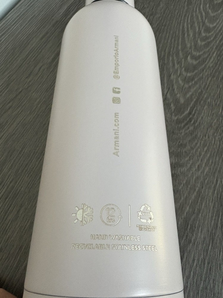 A|X Armani Exchange Water Bottle (Soft Lavender)