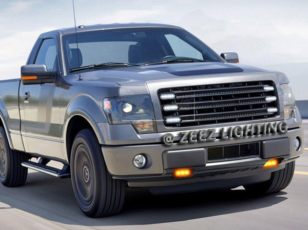 2X White 6 LED Emergency Hazard Flash Warning Caution Beacon Strobe Light Bar#15