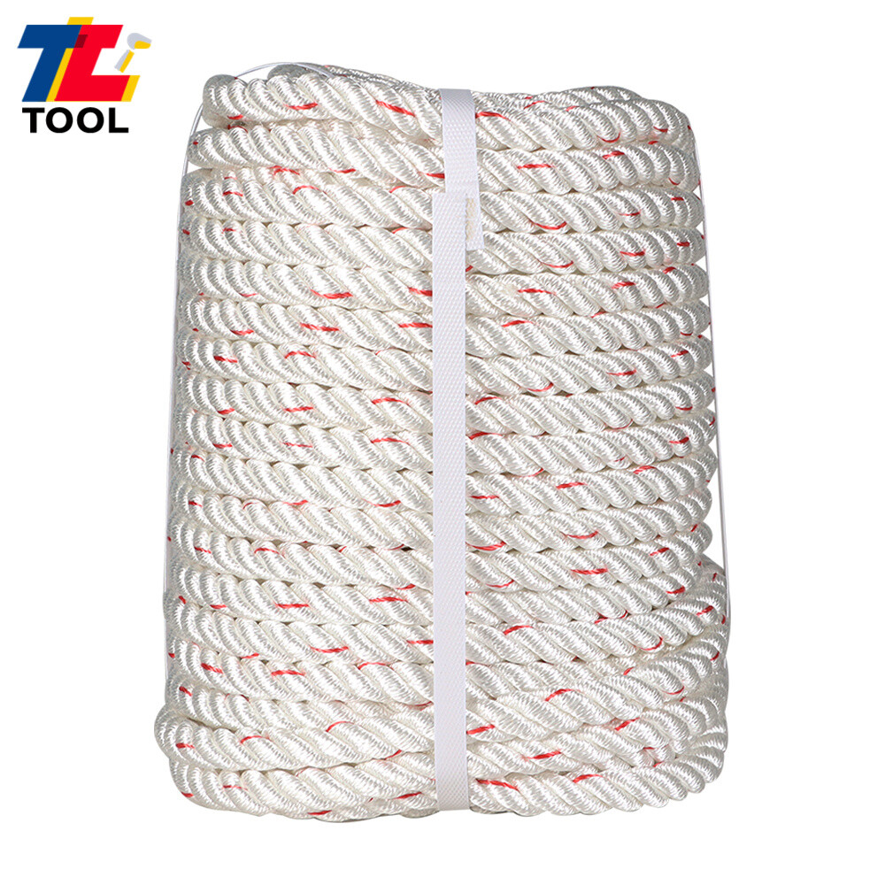 8900Lbs 5/8"×150' Double Braid Polyester Arborist Bull Rope Pulling Rigging Line