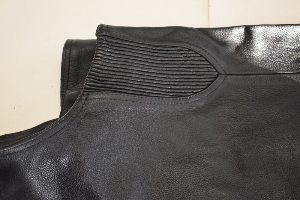 Leather Motorcycle Biker Chaps BD Bikers Design XS