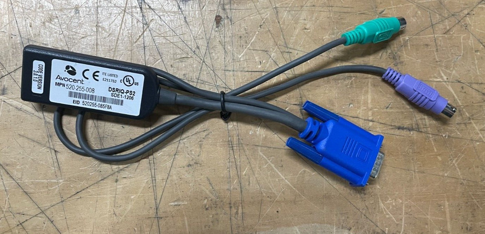 Avocent 520-255-008 DRIQ-PS2 Server Interface Module