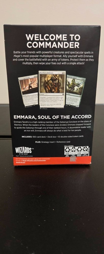 Magic: The Gathering Starter Commander Deck - Token Triumph (Green-White)