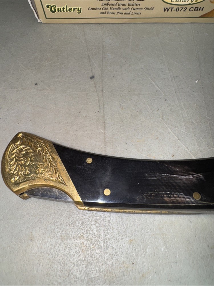 WHITETAIL CUTLERY BEAR CLAW LOCK BACK WT-072CBHWS