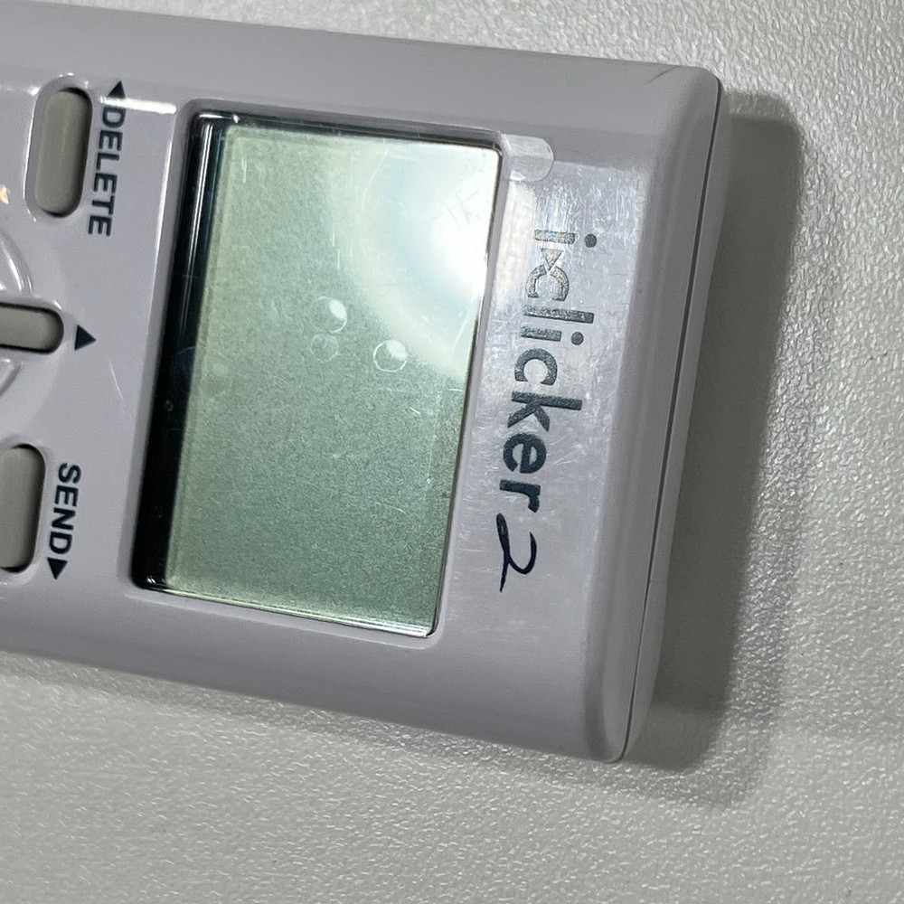 I-Clicker 2 Student Classroom Response Remote Control Pre-owned