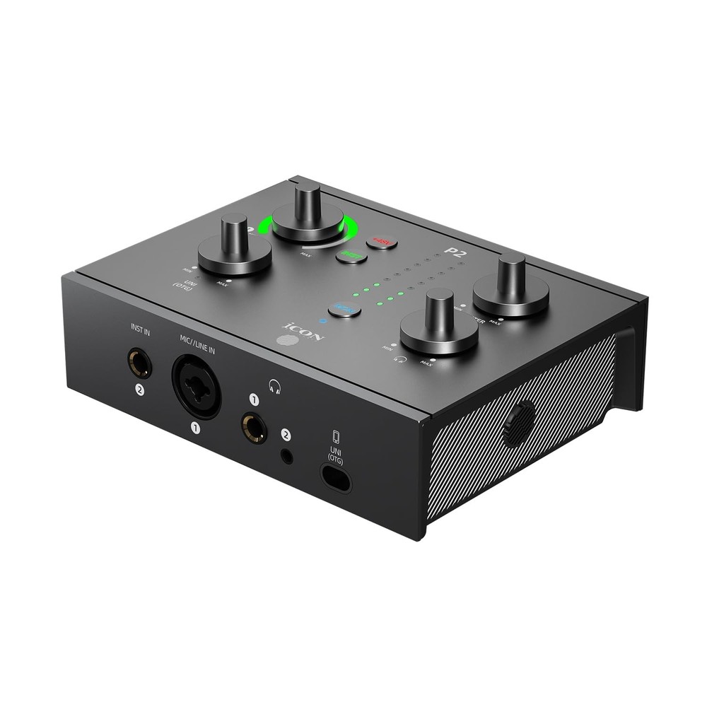 ** NEW iCON Pro Audio Panel 2 | 24-Bit/192kHz | USB Audio Interface for PC & Mac