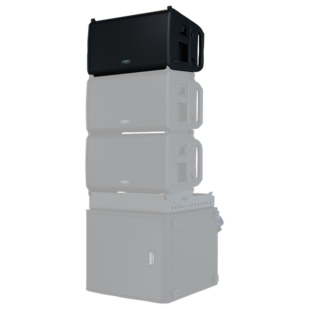QSC LA112 12" 2-Way 2400W Active Powered Line Array DJ Pro Audio Loudspeaker