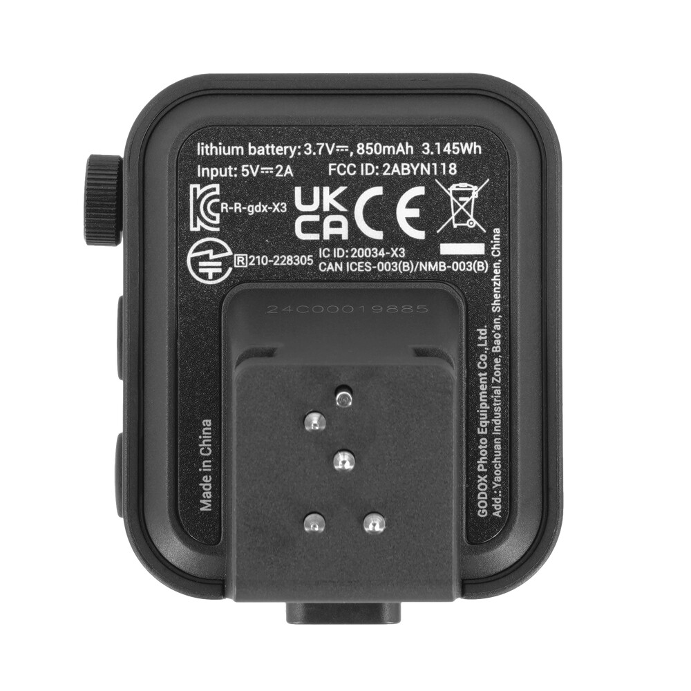 Godox X3-N 2.4G TTL HSS OLED Screen Flash Trigger Transmitter for Nikon Camera