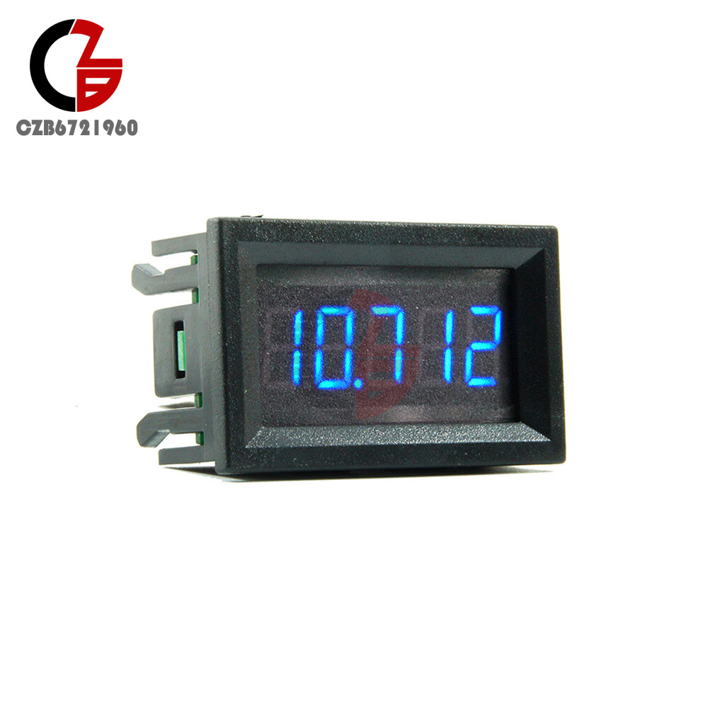 0.56 inch LED Display 5-Digit 3-Wire Voltmeter Tester Voltage Meter DC 0-33V