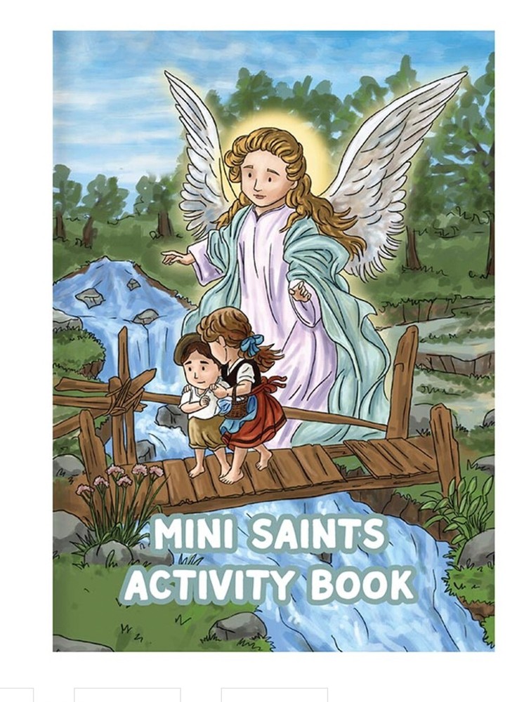 Children's Mini Saints Activity Book, New #AB-062-1