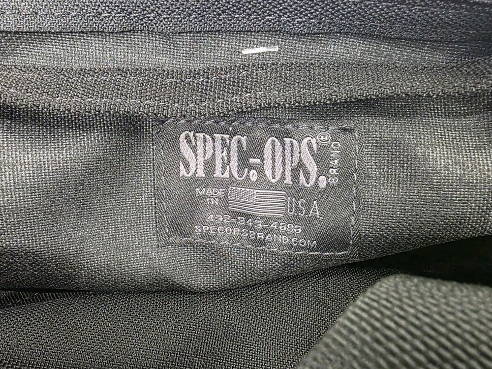 SPEC OPS Brand All Purpose Bag Black USA Made