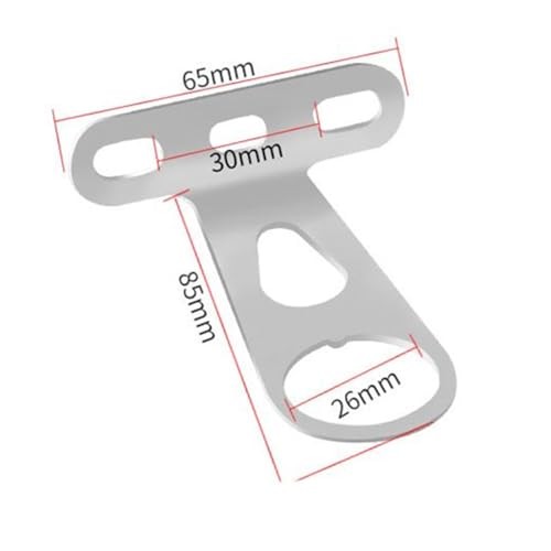 Bicycle Basket Support Bracket for Bicycle, 2 Pcs Frame Bicycle Basket Front