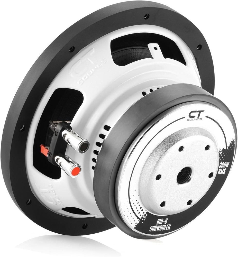 High-Res Audio 8” Dual 2-Ohm Subwoofer