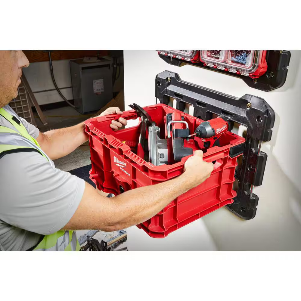 PACKOUT Tool Storage Crate with Mounting Plate