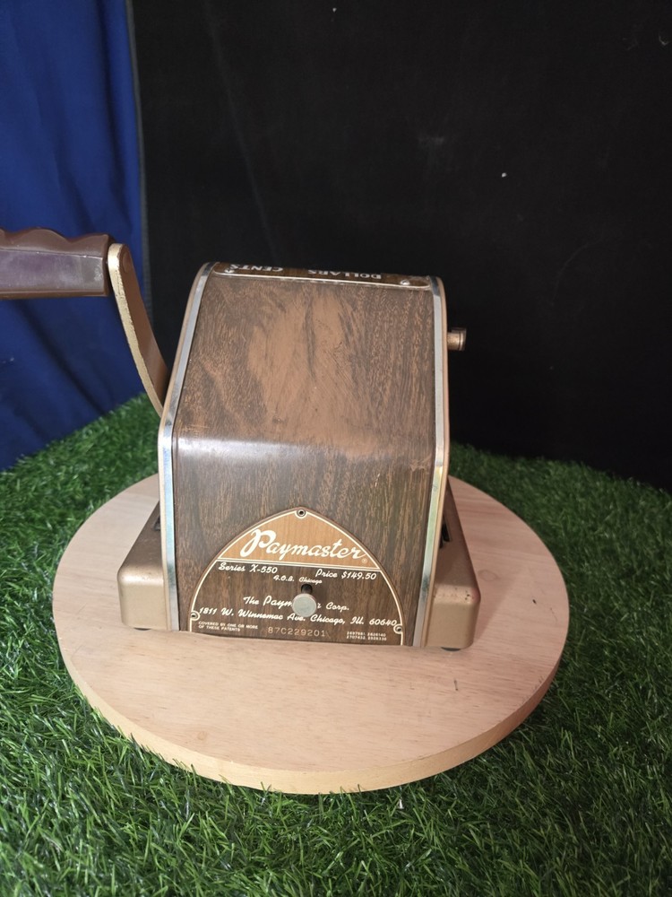 Pay Master X-550 Check Writer