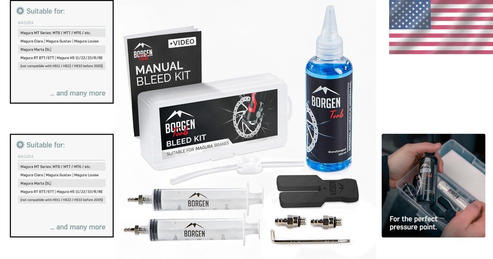 Hydraulic Disc Brake Bleed Kit for Magura: Fast & Efficient Maintenance Tool