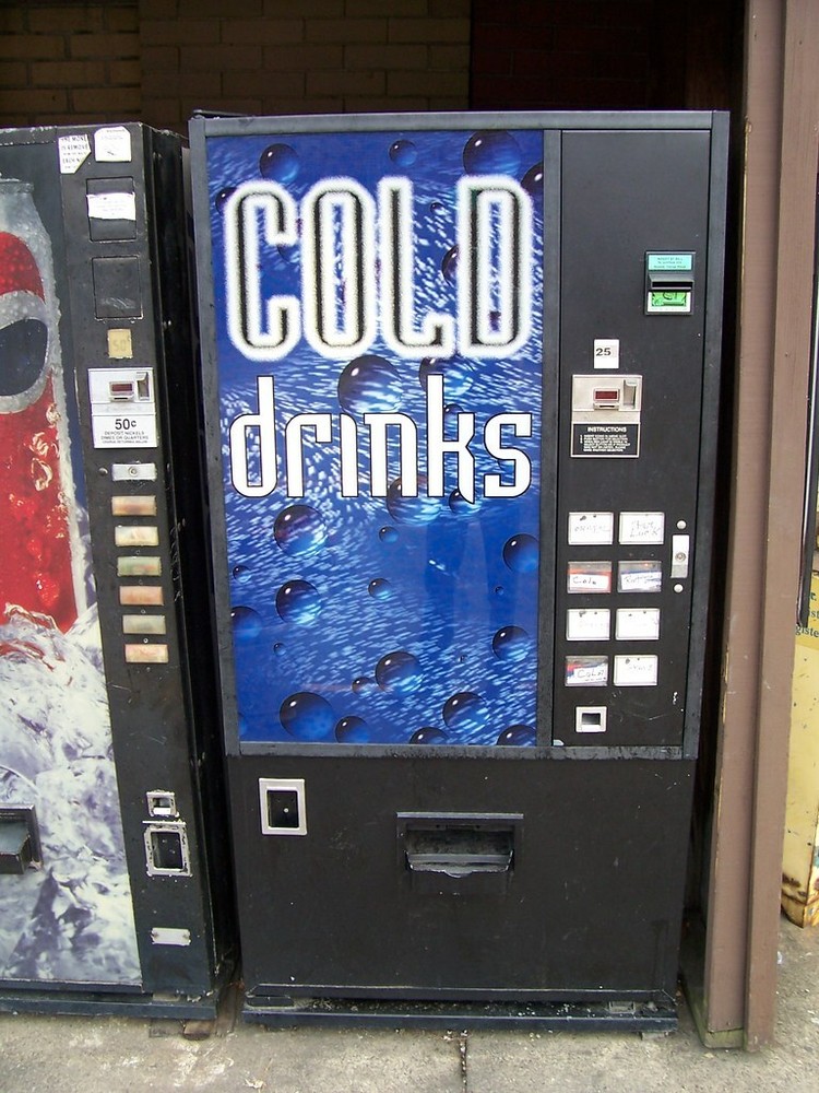 (1) Vend Label - Mountain Dew Baja Blast - NEW