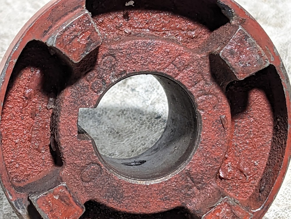 HTC 82 Jaw Coupling Hubs with Keyway, Bored Coupling Hub