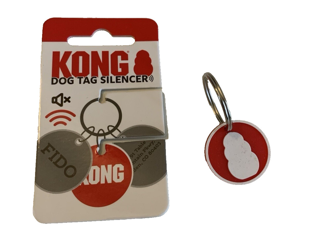 (20 ) KONG Dog Tag Silencer