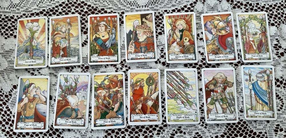 1985 Hanson Roberts Tarot Deck US Games 79 Card Complete