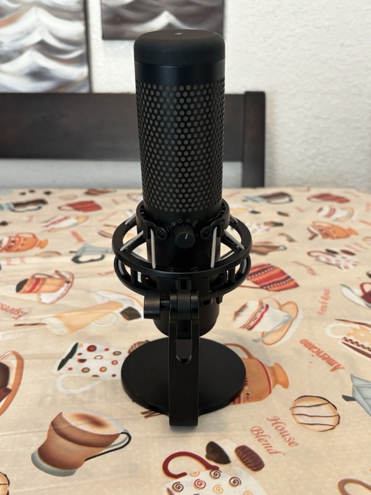 HyperX QuadCast S Microphone Black Compatible with PC, Mac, PS5, PS4