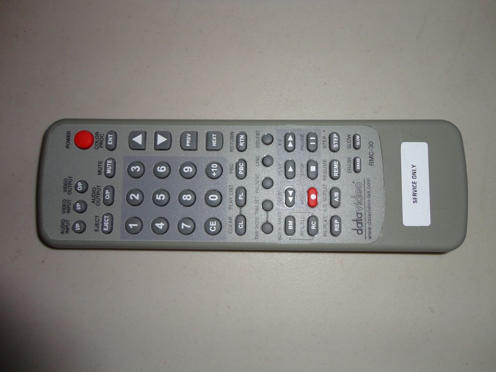 DataVideo RMC-30 Remote