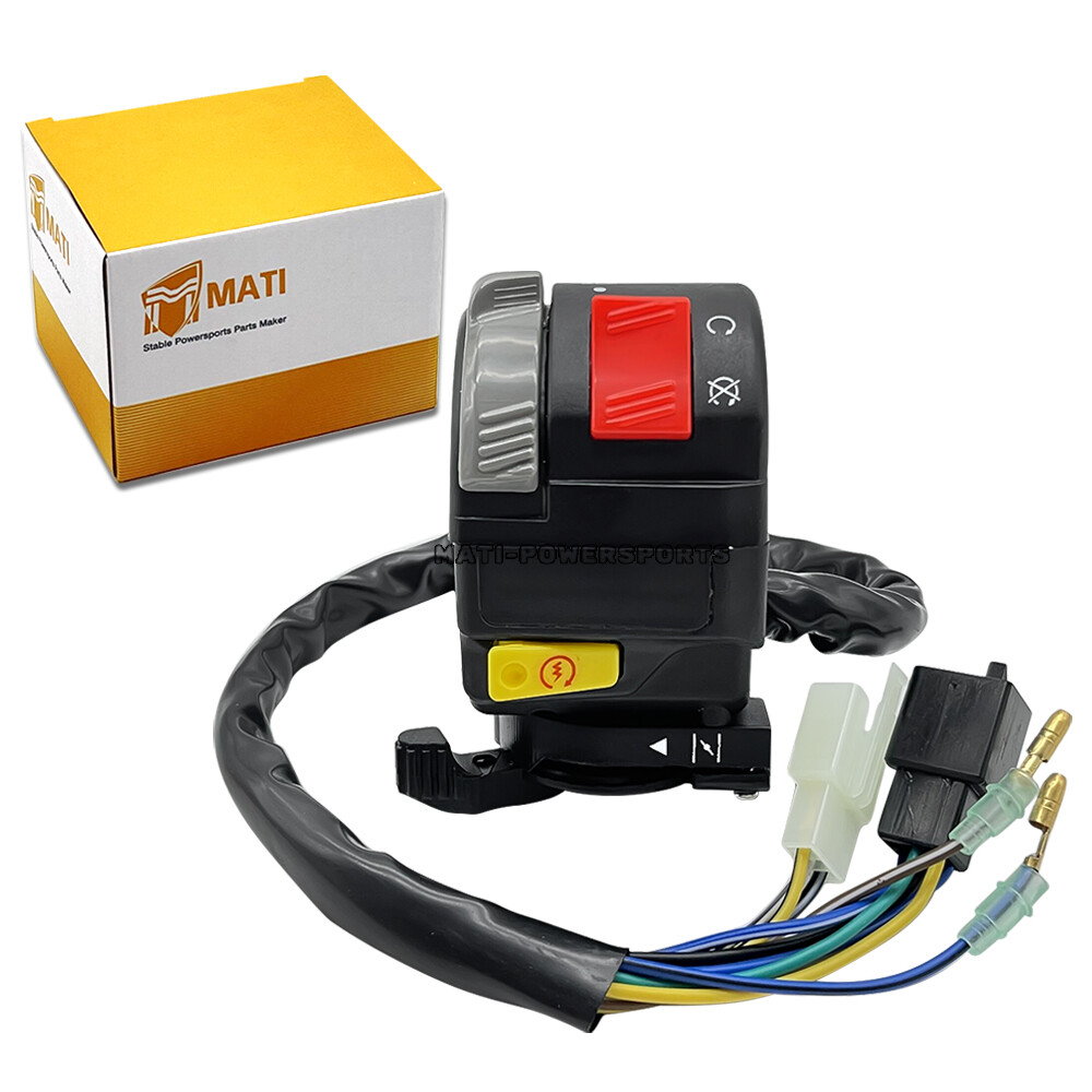 Left Handlebar Switch Start Kill Stop Headlight for Polaris Phoenix/Sawtooth 200
