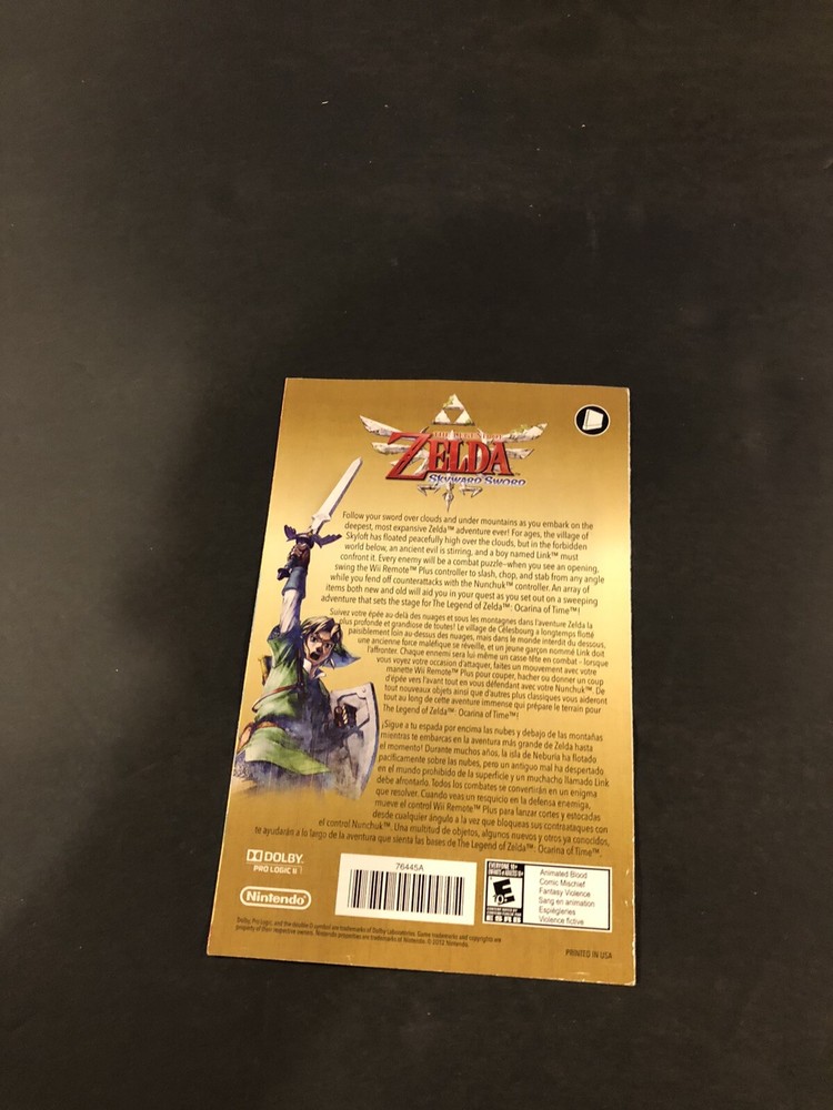 Xenoblade chronicles wii Nintendo Insert Only