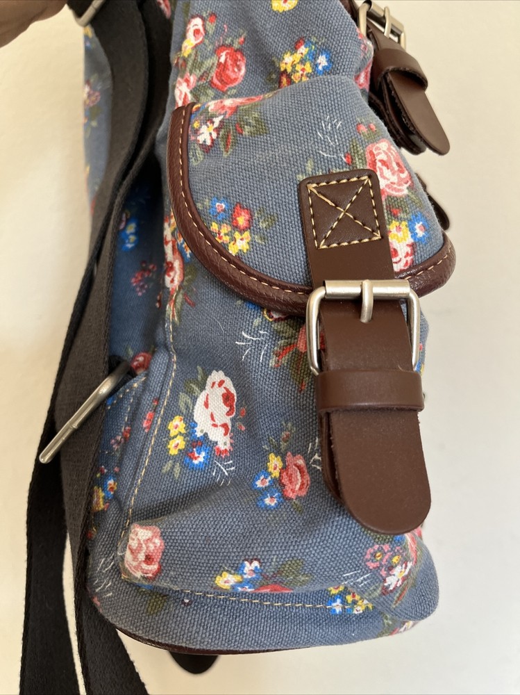 DouGuYan Backpack Girls Blue Floral