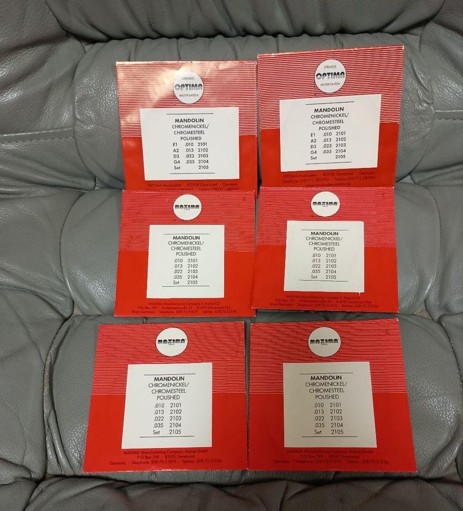 OPTIMA Mandolin String Orchestra 6 Set