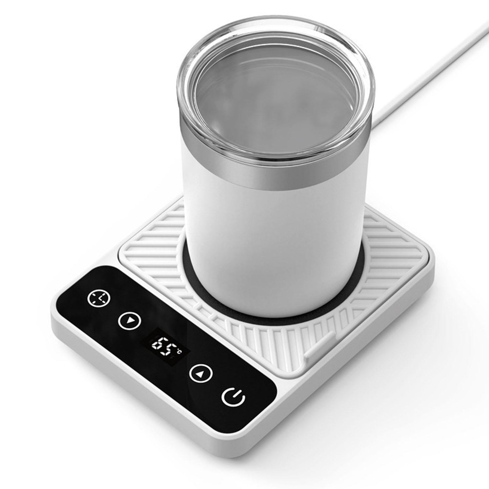 Desktop Electric Mug Warmer Auto Shut Off Timer Setting 6 Temperature Levels Cup
