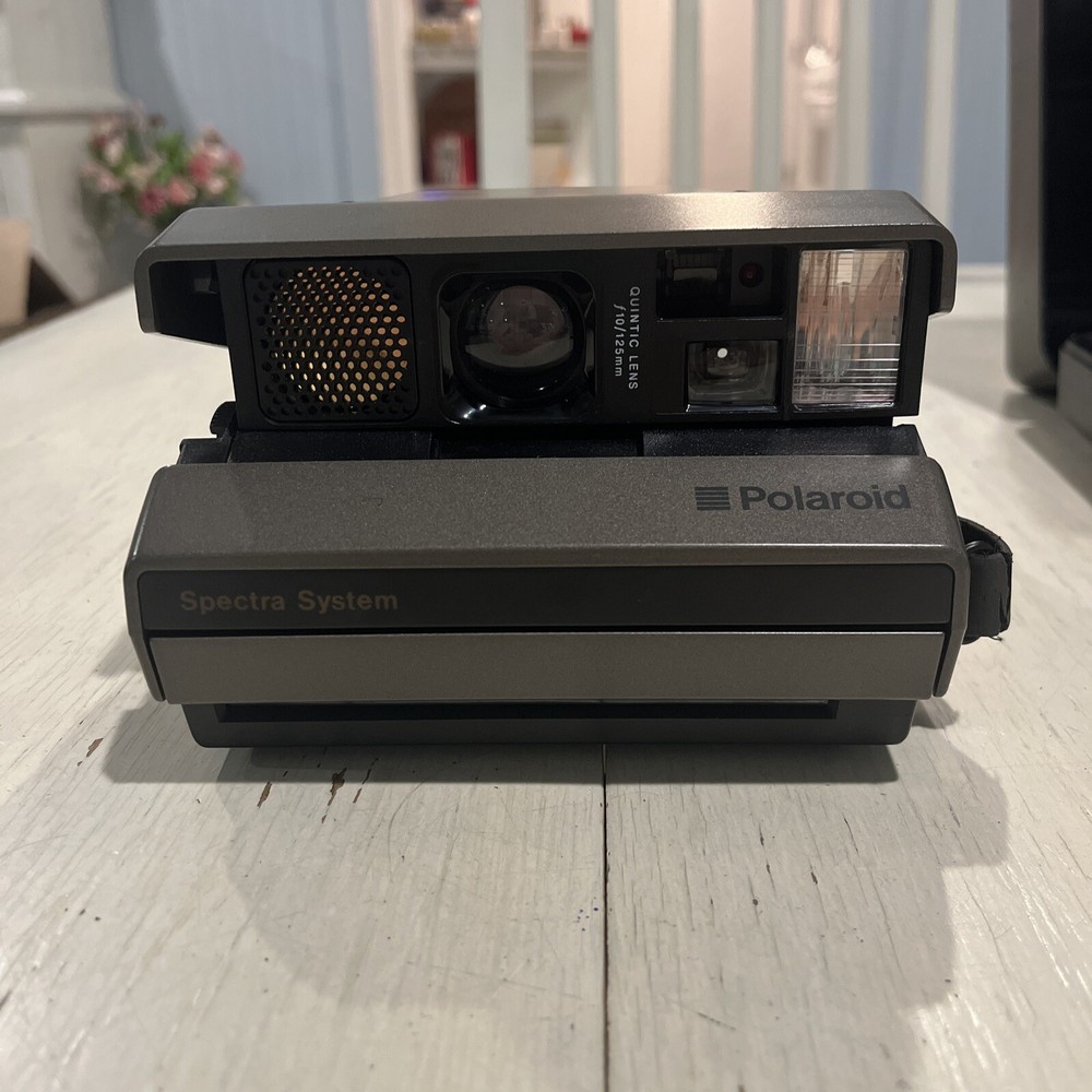 Vintage Polaroid Spectra System Instant Film Camera-untested