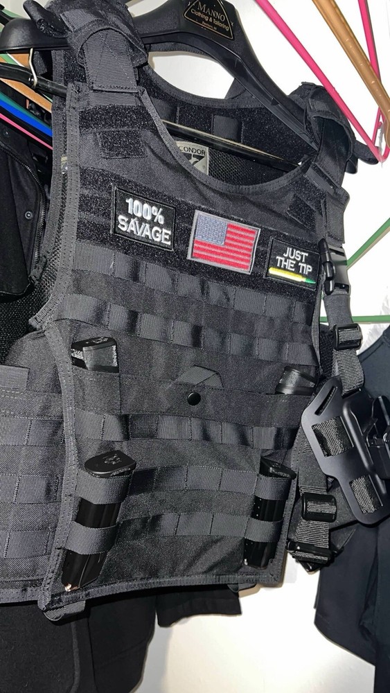 Body Armor And Level3+ Front , Back And Side Plates With Pads